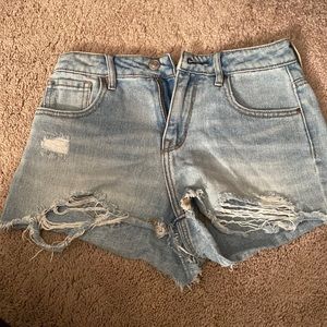 Pacsun high rise jean shorts